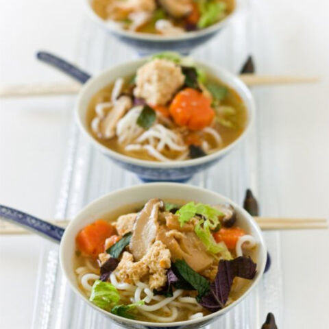 Bun Rieu Chay Recipe (Vietnamese Vegetarian Vermicelli Rice Noodle Soup)