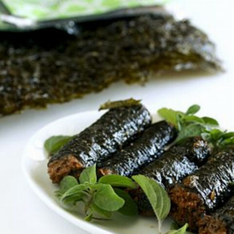 Vegetarian Fish in Nori Rolls (Ca Keo Chay)