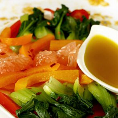 Healthy Grapefruit and Bok Choy Salad Recipe