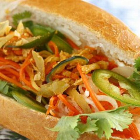 Banh Mi Mam Chay (Vietnamese Vegetarian Sandwich Recipe)