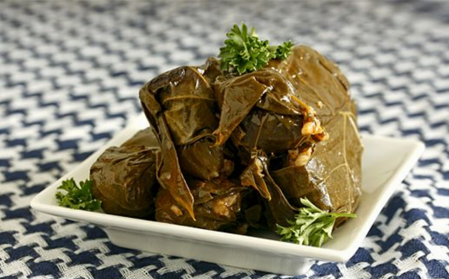 Dolmades (Stuffed Grape Leaves Recipe)