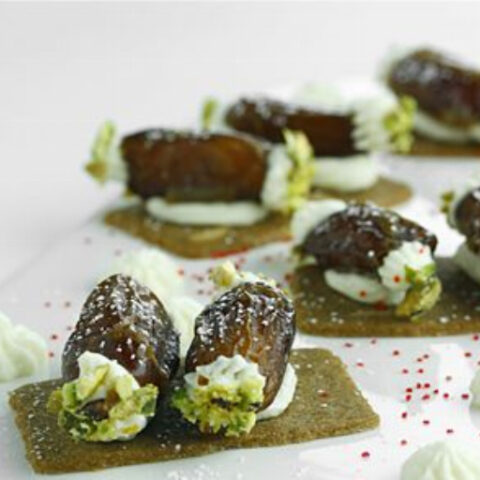 Stuffed Dates with Pistachios