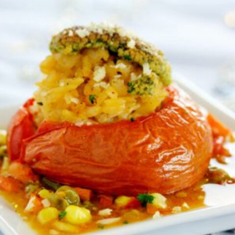 Baked Stuffed Tomatoes