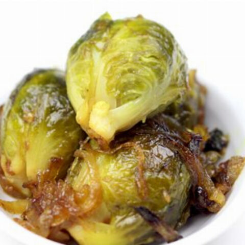 Braised Brussels Sprouts