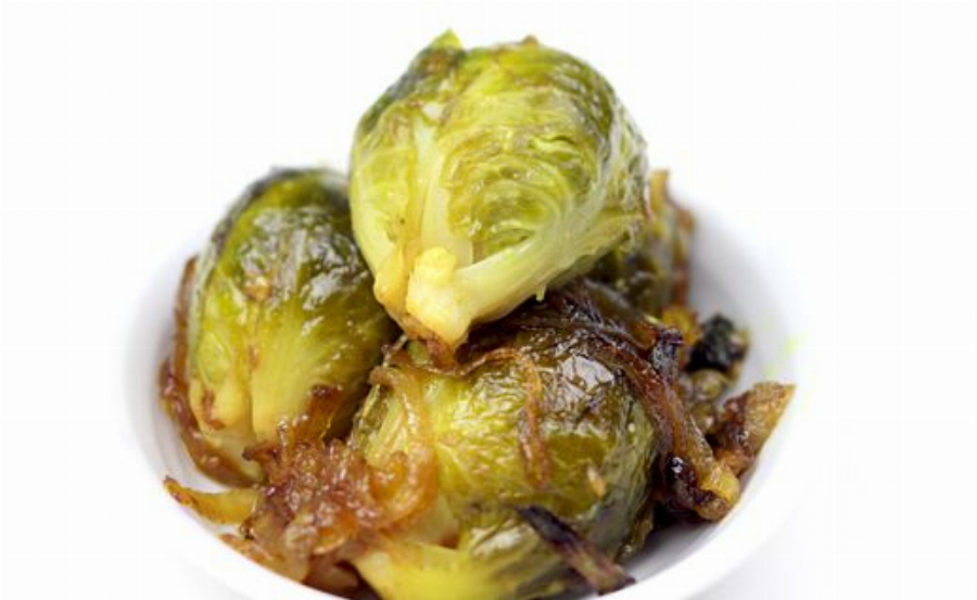 Braised Brussels Sprouts