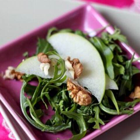 Rocket Salad with Granny Smith Apples (Mixed Green Salad Recipe)