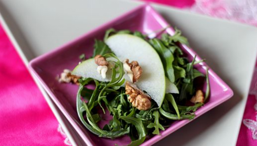 Rocket Salad with Granny Smith Apples (Mixed Green Salad Recipe)