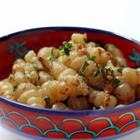 Crosnes Sauteed in Butter