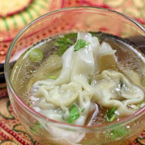 Vegetarian Wonton Soup Recipe