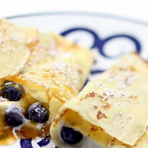 Blueberry Crepe Recipe