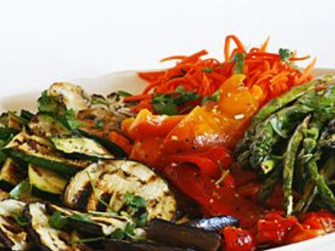 Tarragon-flavored Grilled Vegetable Party Platter