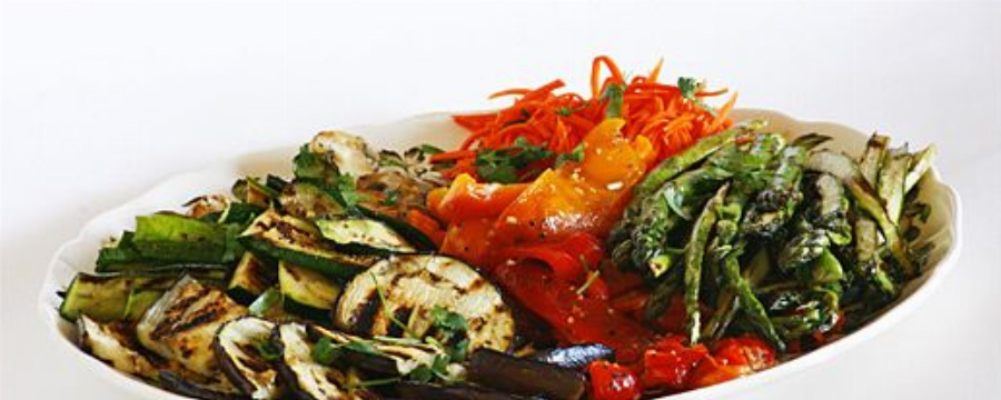 Tarragon-flavored Grilled Vegetable Party Platter