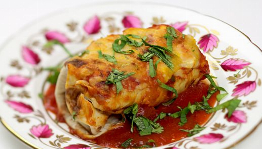 Enchilada Style Burrito Recipe