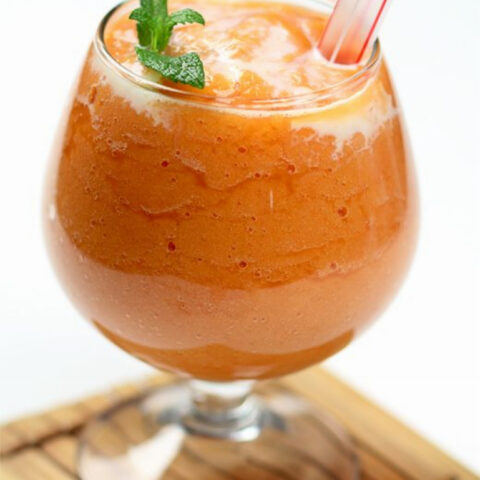 Papaya Smoothie Recipe (Sinh To Du Du)