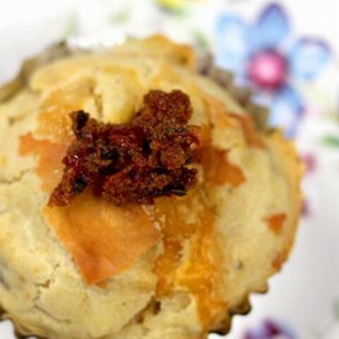 Cheddar Cheese Muffins (Savory Cake Recipe)