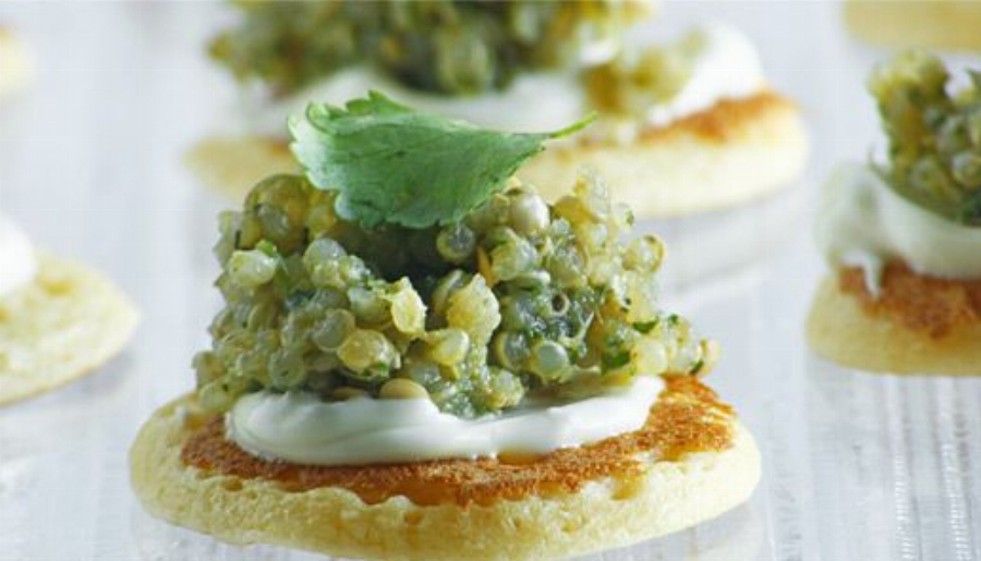 Vegetarian Quinoa and Eggplant Caviar