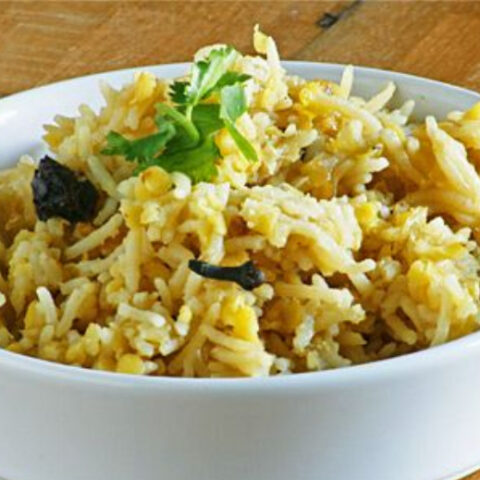 Masoor Dal Khichdi (Indian Orange Lentil Rice)