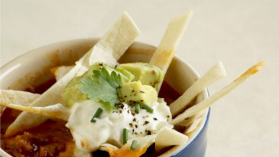 Vegetarian Tortilla Soup Recipe