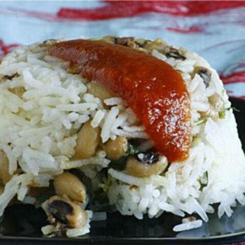 Southern Black Eyed Peas and Rice