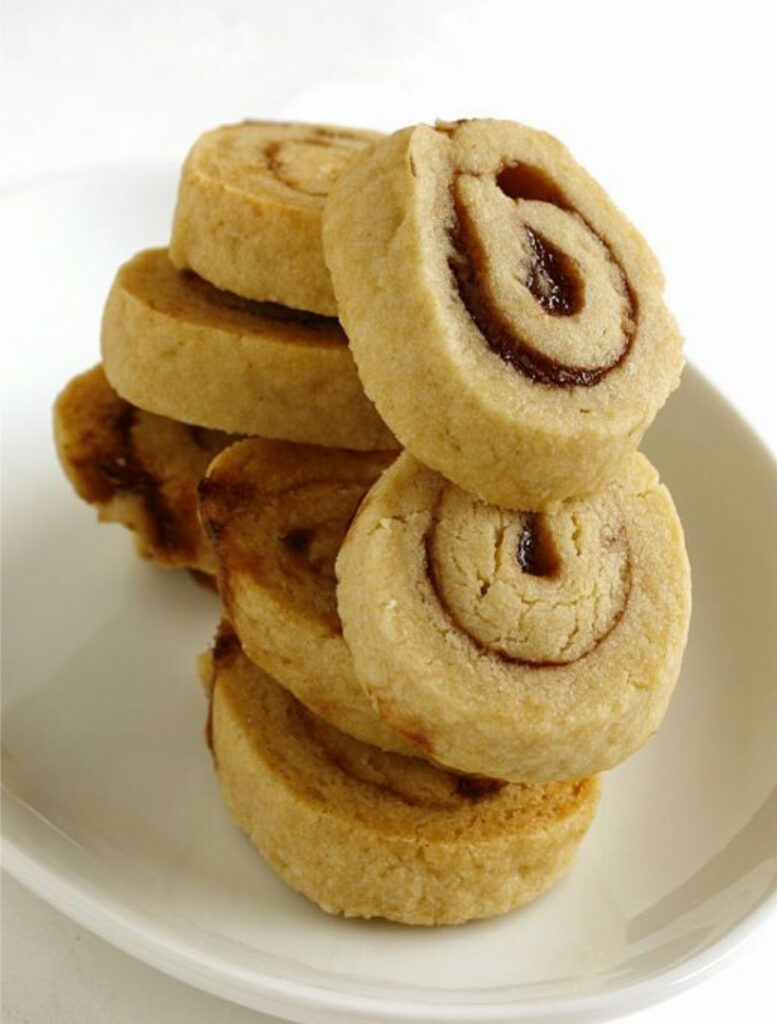 Cranberry Apple Pinwheel Cookies