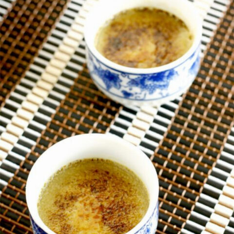 Matcha Green Tea Creme Brulee