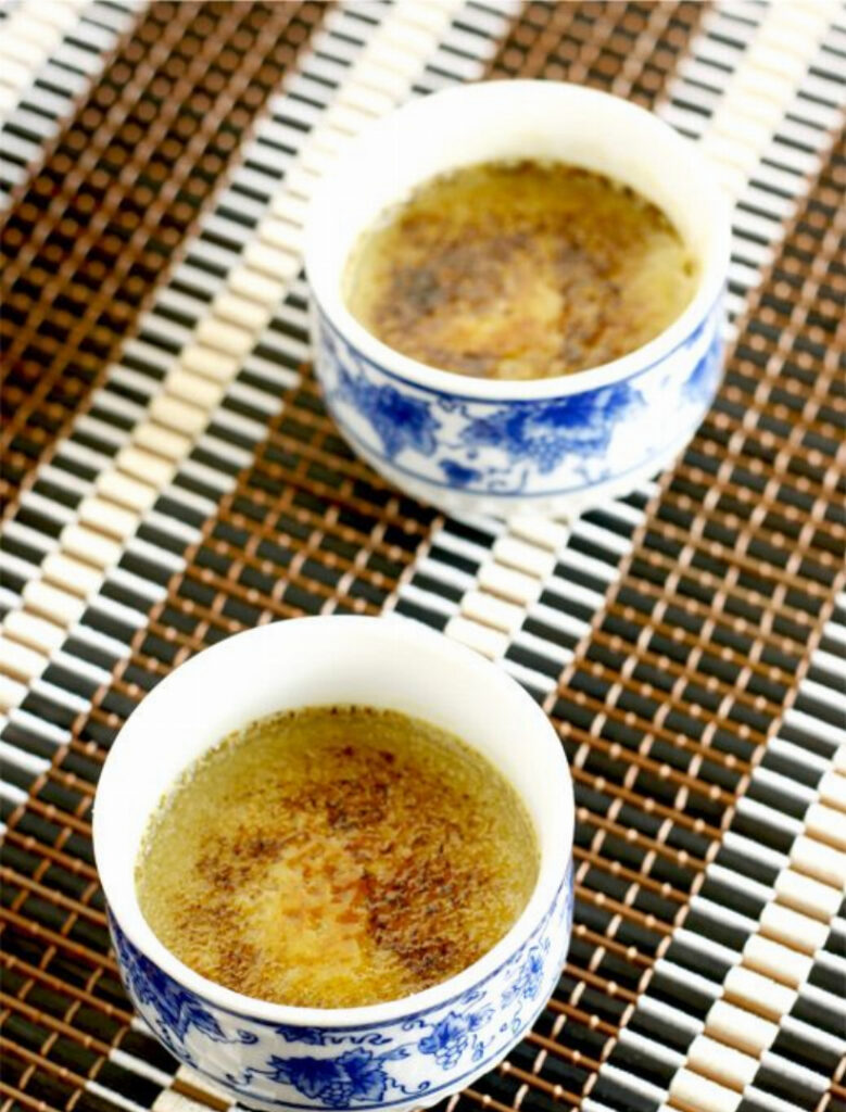 Matcha Green Tea Creme Brulee