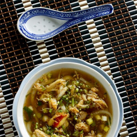 Vietnamese Asparagus Crab Soup (Sup Mang Cua Recipe)