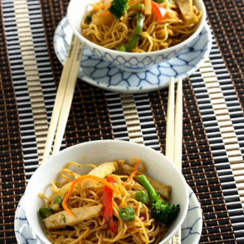 Chicken Chow Mein Noodles