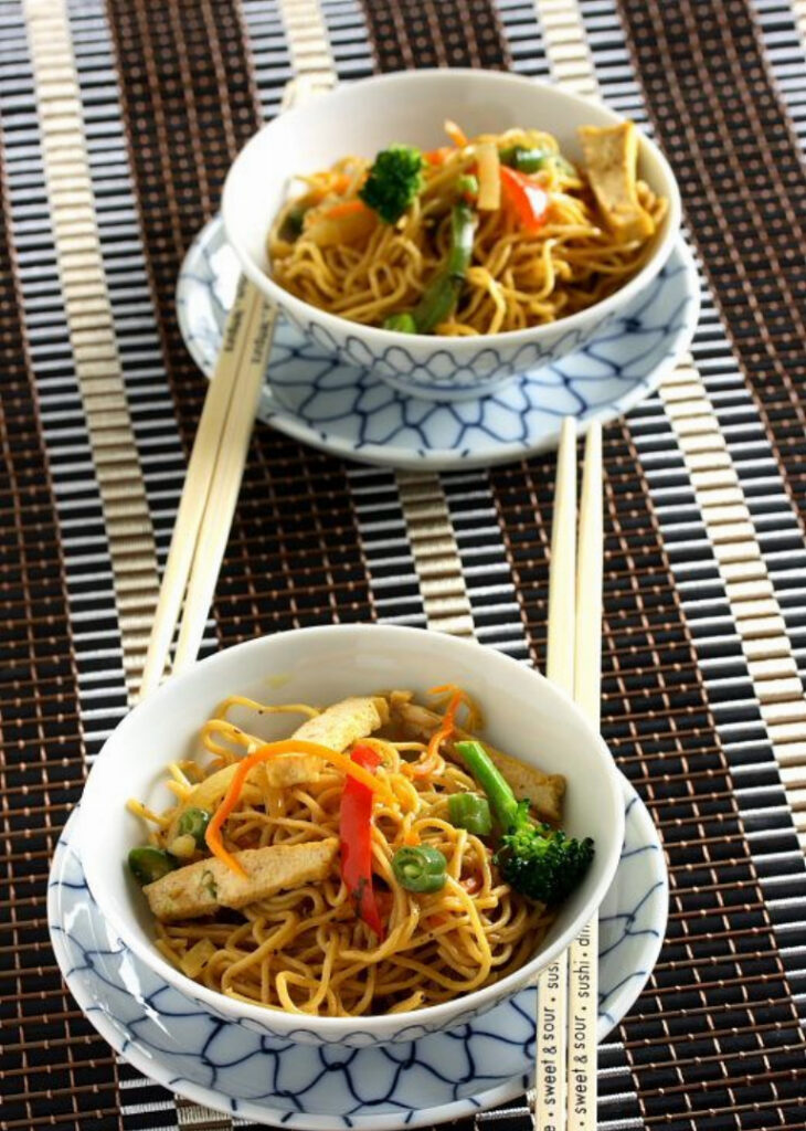 Chicken Chow Mein Noodles