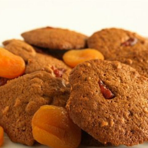 Cashew Apricot Brown Sugar Cookies