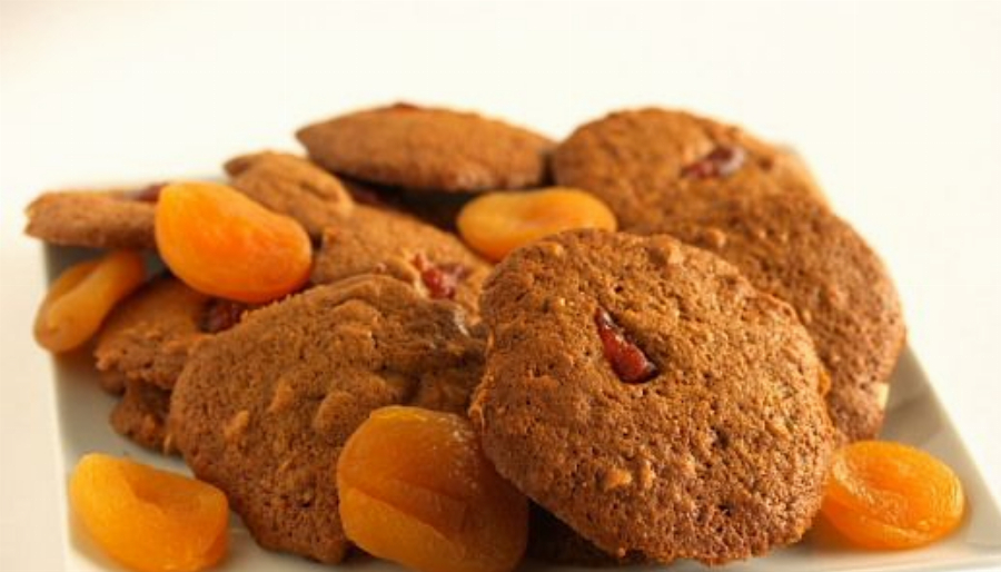 Cashew Apricot Brown Sugar Cookies