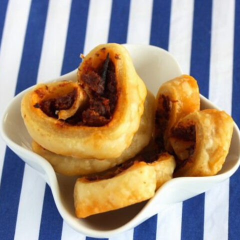 Sun-Dried Tomato Pesto Palmier