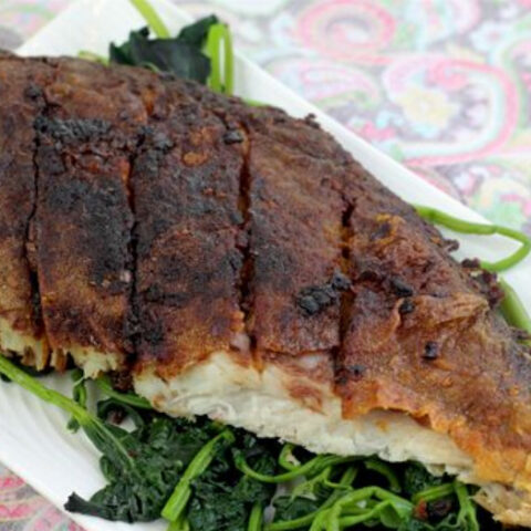 Deep-Fried Fish with Lemongrass