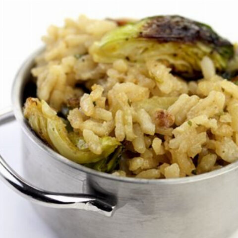 Brussels Sprouts Risotto Recipe