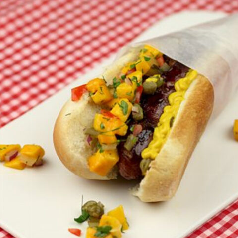 Sweet Mango Pickle Relish (Hot Dog Condiment)