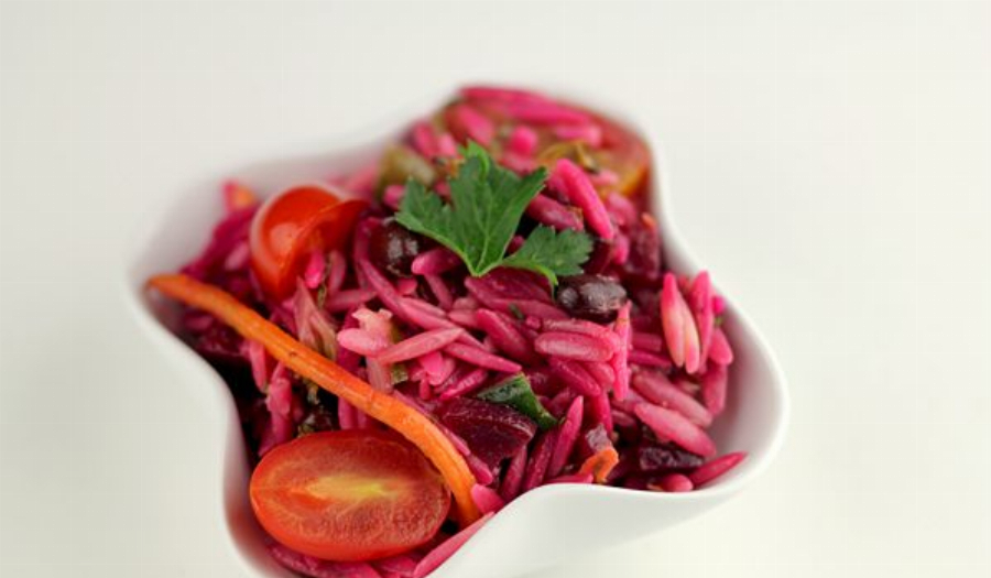 Beet Orzo Pasta Salad Recipe