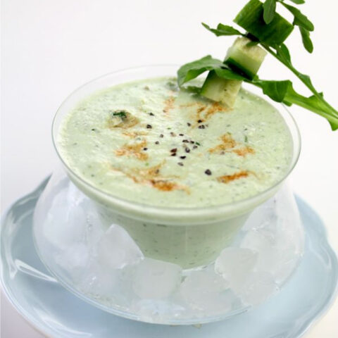 Cold Cucumber and Arugula Soup Recipe