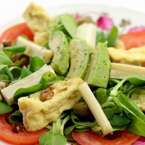 Avocado Tomato Salad (Light Salad Recipe)