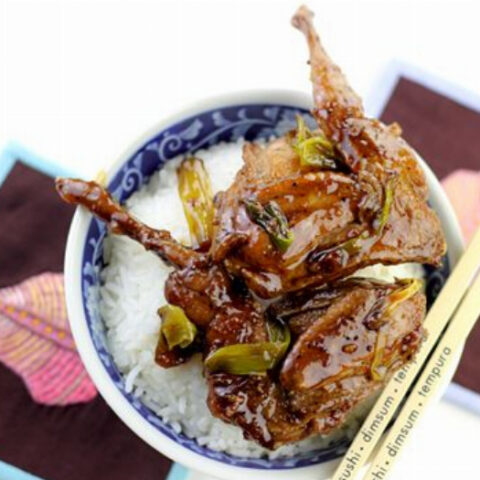 Chim Cut Roti Recipe: Vietnamese Quail with Soy Ginger Glaze