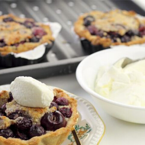 Cherry Almond Tart Recipe