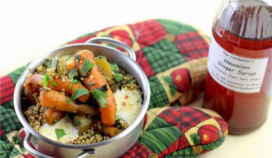 Quinoa with Carrots and Zucchini