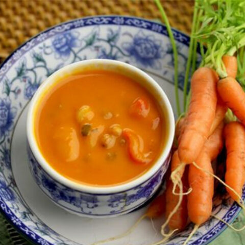 Carrot and Red Bell Pepper Soup Recipe