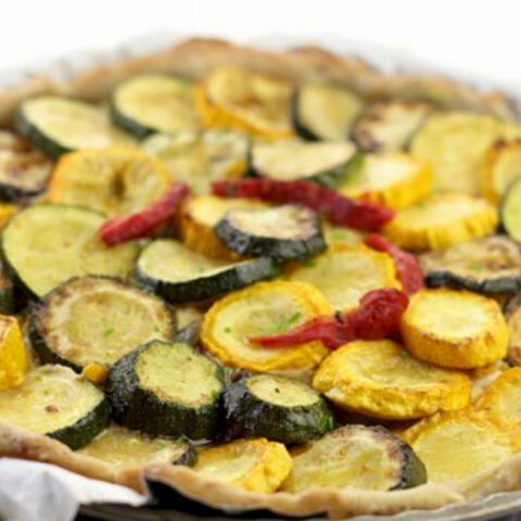 Zucchini Tart with Mascarpone