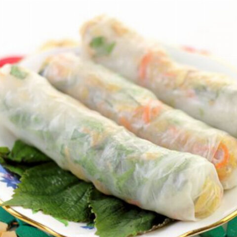 Vegetarian Spring Rolls: Bi Cuon Chay Recipe