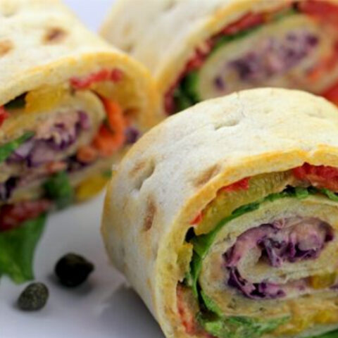 Mediterranean Pinwheel Sandwich Recipe