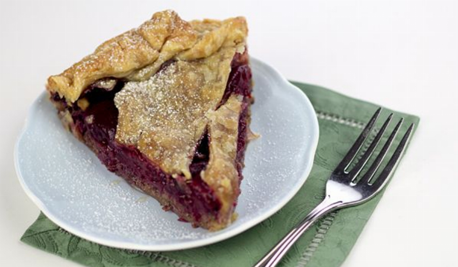 Hazelnut Plum Pie Recipe (Tarte aux Prunes)