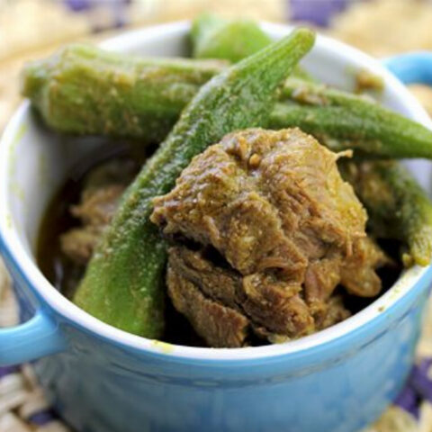 Indian Stew with Okra