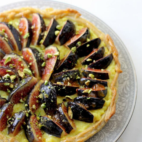 Saffron Fig Tart Recipe