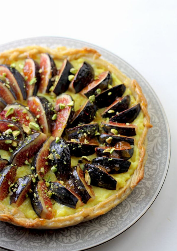 Saffron Fig Tart Recipe