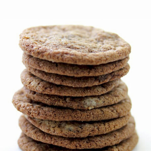 Double Chocolate Hazelnut Cookies